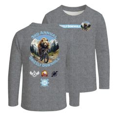 Full Sublimation Toddler Lightweight Long Sleeve Shirt by Vapor Apparel