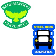 Fully Custom 3M Vinyl Decals 3in X 3in