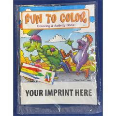 Fun To Color Coloring And Activity Book Fun-Pack