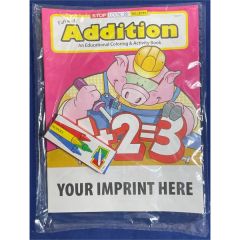 Fun With Addition Coloring Book Fun-Pack
