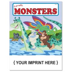 Fun With Monsters Coloring Book