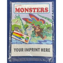 Fun With Monsters Coloring Book Fun-Pack