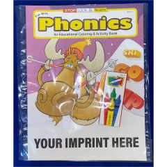 Fun With Phonics Coloring Book Fun-Pack