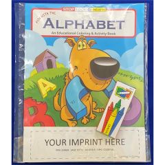 Fun With The Alphabet Coloring Book Fun-Pack