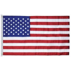 5 Ft X 8 Ft U.S. Outdoor Nylon Flag With H/G Imported