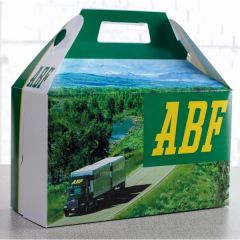 Gable Donut Box - Custom Full Color 10 Inch X 4.4 Inch X 5.9 Inch