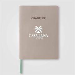 Gaia FSC Paper Ribbon Marker Gratitude Journal - A5