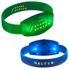 Galaxy Glow LED Band Bracelets, Patent Pending