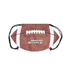 Gametime Football Drawstring Bag