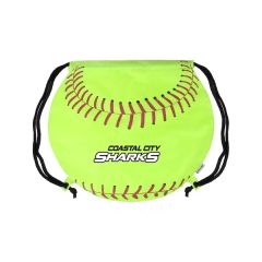 Gametime Softball Drawstring Bag