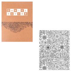 Garden Adult Coloring Book