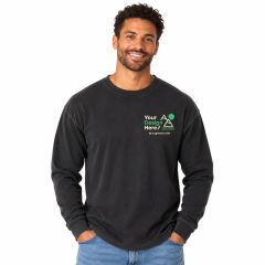 Garment Dye Long Sleeve T-Shirt by Cotton Heritage
