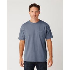 Garment Dye Short Sleeve Pocket T-Shirt by Cotton Heritage