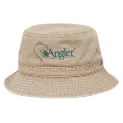 Garment Washed Pigment Dyed Cotton Twill Bucket Hat