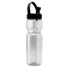 Garyline Champ Bottle With Flip-Straw, Swivel-Handle Lid
