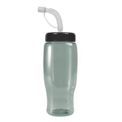 Garyline Poly Recycled Bottle With Straw Lid - 27 Oz