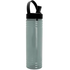 Garyline Slim Fit rPET Bottle With Flip-Straw, Swivel-Ha