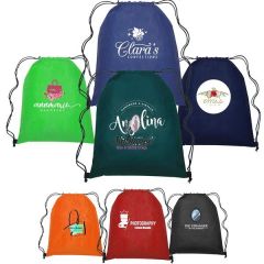 Max And Holms Plain Drawstring Backpack