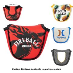 Gb Dual Decoration Mallet Putter Head Cover