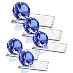 Gemstone Award On Starfire - Sapphire