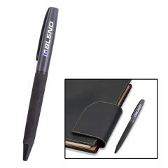 Geneva Qingzhao Leatherette Grip Pen - Optional Gift Box