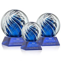 Genista Award On Sheffield Base - Blue