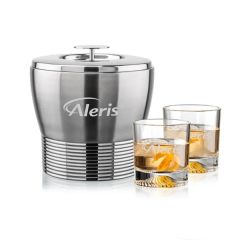 Genoa Ice Bucket & Hadley On-The-Rocks Set