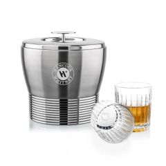 Genoa Ice Bucket & Hartmann On-The-Rocks Set
