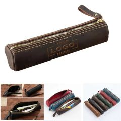 Genuine Leather Stationery Pouch