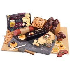 Genuine Slate Cheese Plate With Party Favorites