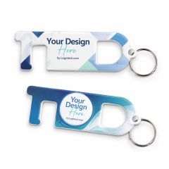 Germ A' Fob Safety Device Key Ring 1.75 Inch High X 5 Wide