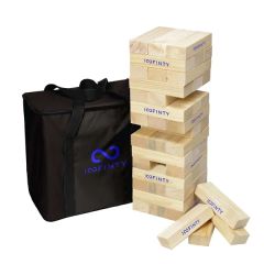 Giant Tumble Tower Plus Single-Sided Imprinted Case