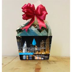 Gift Basket Box - 4-Color Custom Design - Small