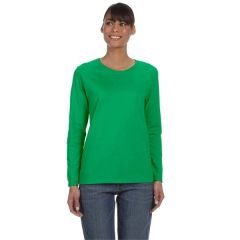 Gildan Ladies' Heavy Cotton Long-Sleeve T-Shirt