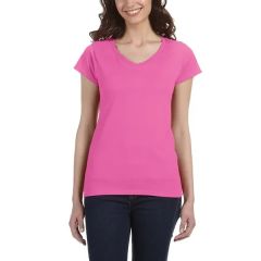 Gildan Ladies' Softstyle Fitted V-Neck Shirts