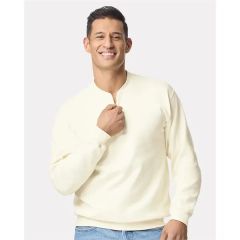 Gildan Unisex Softstyle Midweight 1/4 Zip Sweatshirt