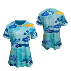 Girl's/Women's 2 Button SS