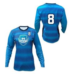 Girl's/Women's Soccer Ls Crew Neck Jersey