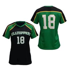 Girl's/Women's Soccer SS V-Neck Jersey