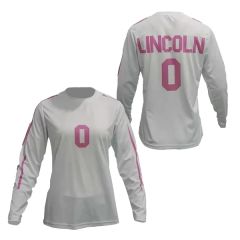 Girl's/Women's Volleyball Crew Neck Ls Jersey