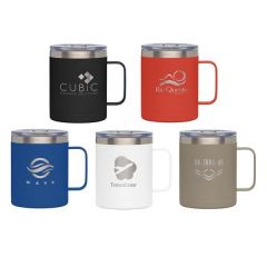 Glamping - 14 Oz. Double-Wall Stainless Mug - Laser