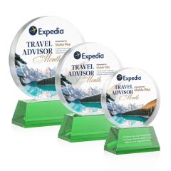 Glenwood Vividprint Award On Base - Green