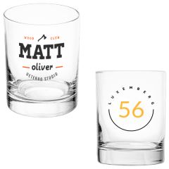 Glint Whiskey Glass - 13.5 Oz - Colorjet