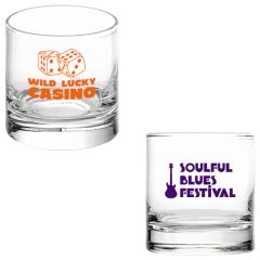 Glint Whiskey Glass - 8 Oz - Silkscreen
