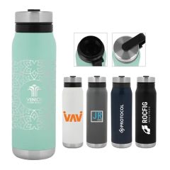Glisky 20 Oz Double Wall Vacuum Insulated Water Bottle