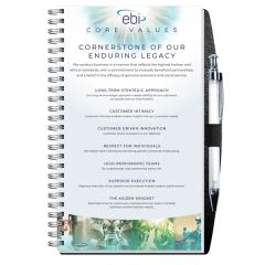 Gloss Cover Journal With Pen