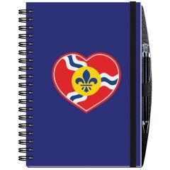 Gloss Cover Journals With Pen 100 Sheets