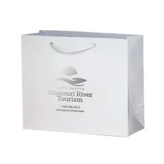 Gloss Laminated Euro Tote Bag - Foil Stamp