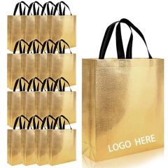 Glossy Reusable Grocery Shopping Tote Bag