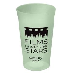 Glow In The Dark 22 Oz Stadium Cup